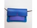 BM Leather Belt Bag blue