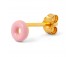 LULU Ear Stud  Donut Light Pink 1pcs