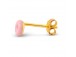 LULU Ear Stud  Donut Light Pink 1pcs
